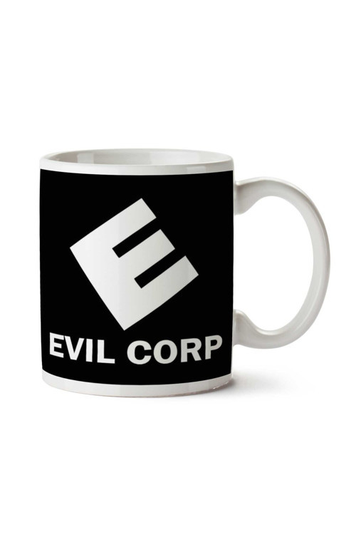 Art hedi̇ye Evil Corp Mr Robot İki Tarafı Baskılı Kupa Bardak