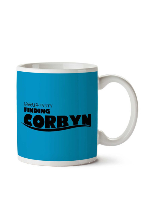Art hedi̇ye Jeremy Corbyn Finding Dory Mash Up İki Tarafı Baskılı Kupa Bardak