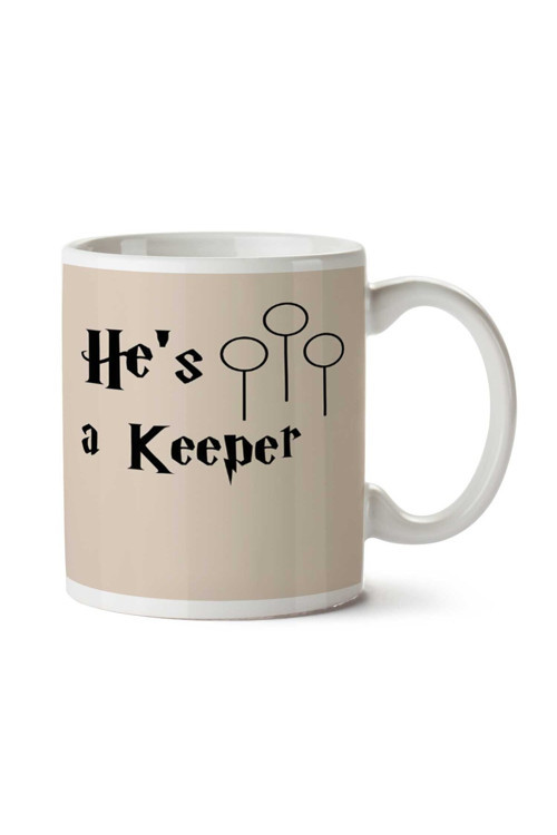 Art hedi̇ye He is a Keeper İki Tarafı Baskılı Kupa Bardak