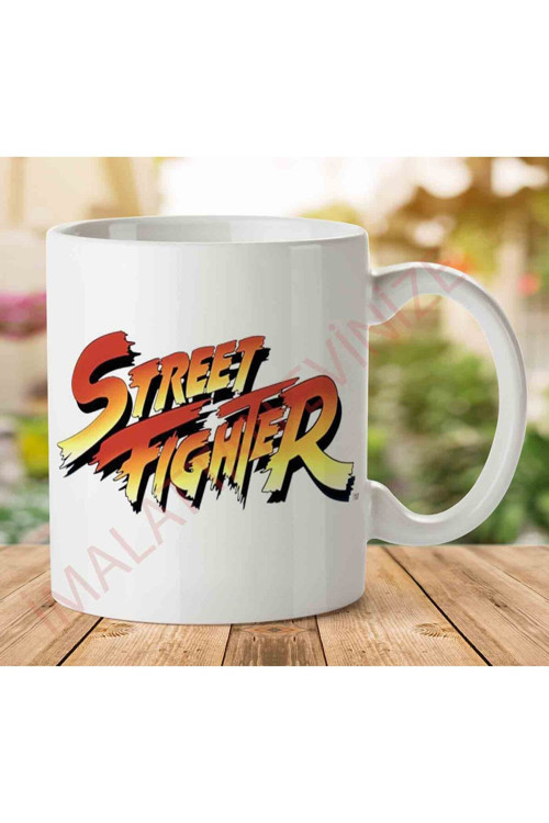 Art hedi̇ye A2572 Street Fighter İki Tarafı Baskılı Kupa Bardak.jpg