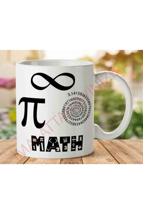Art hedi̇ye Pi Sonsuz Matematik İki Tarafı Baskılı Kupa Bardak.jpg