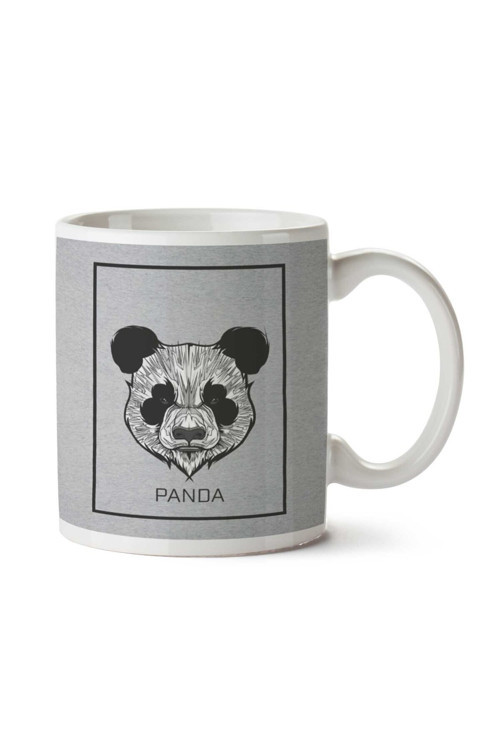 Art hedi̇ye Panda Graphic Art İki Tarafı Baskılı Kupa Bardak