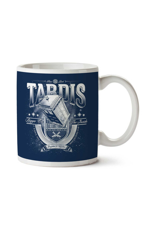 Art hedi̇ye Time Lord Tardis Bigger On The Inside Doctor Who İki Tarafı Baskılı Kupa Bardak