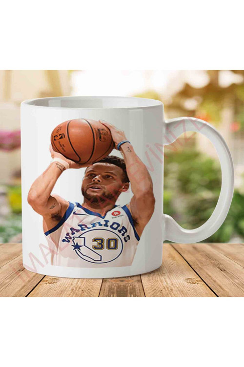 Art hedi̇ye Stephen Curry İki Tarafı Baskılı Kupa Bardak.jpg