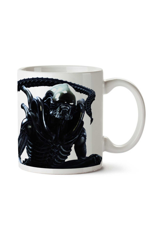 Art hedi̇ye Alien Karakter İki Tarafı Baskılı Kupa Bardak