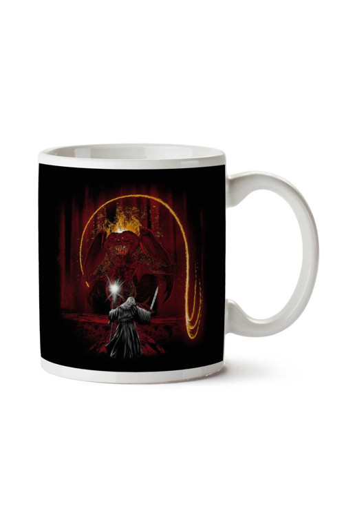 Art hedi̇ye Demon Of The Ancient World Lord Of The Ring İki Tarafı Baskılı Kupa Bardak