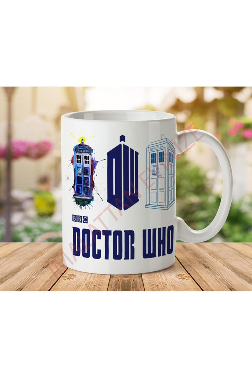 Art hedi̇ye bbc dr who İki Tarafı Baskılı Kupa Bardak.jpg