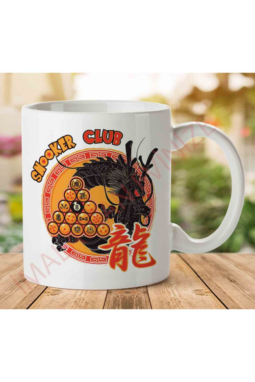Art hedi̇ye 1-1365 Dragon Ball Z Snooker Clubjpeg İki Tarafı Baskılı Kupa Bardak.jpg