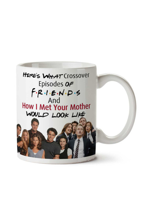Art hedi̇ye Barney Stinson Friends How I Met Your Mother İki Tarafı Baskılı Kupa Bardak