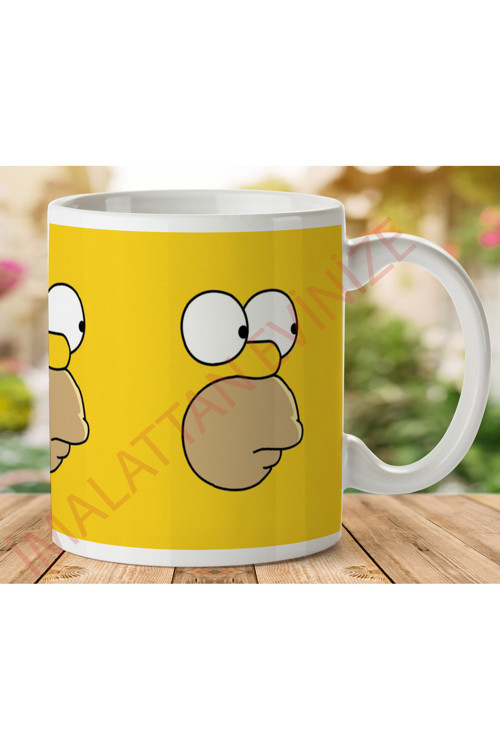 Art hedi̇ye 1-401 HOMER SIMPSON 2 İki Tarafı Baskılı Kupa Bardak.jpg