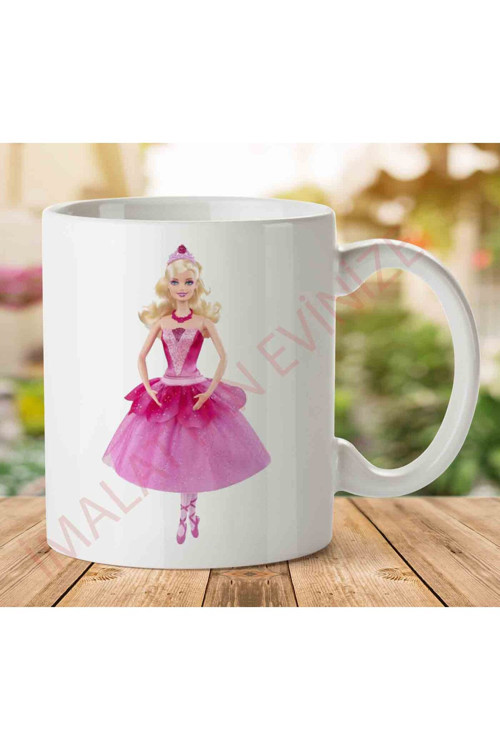 Art hedi̇ye Barbie-Doll-PNG-File İki Tarafı Baskılı Kupa Bardak.jpg