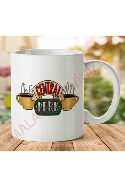 Art hedi̇ye Central Perk İki Kahve Mockup İki Tarafı Baskılı Kupa Bardak.jpg