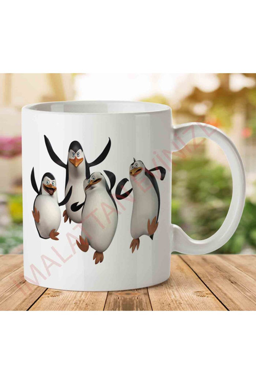 Art hedi̇ye Penguin-PNG-HDjpeg İki Tarafı Baskılı Kupa Bardak.jpg