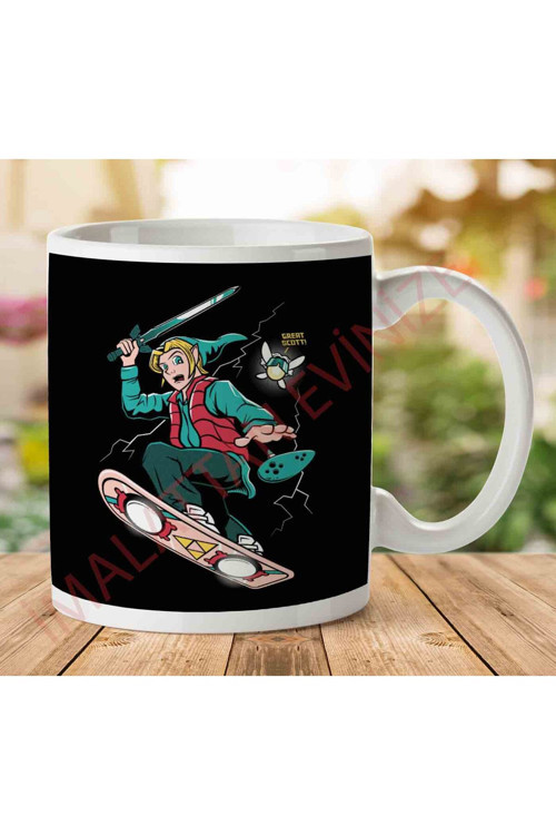 Art hedi̇ye 1-1505 Legend Of Zelda A Link To The Future İki Tarafı Baskılı Kupa Bardak.jpg