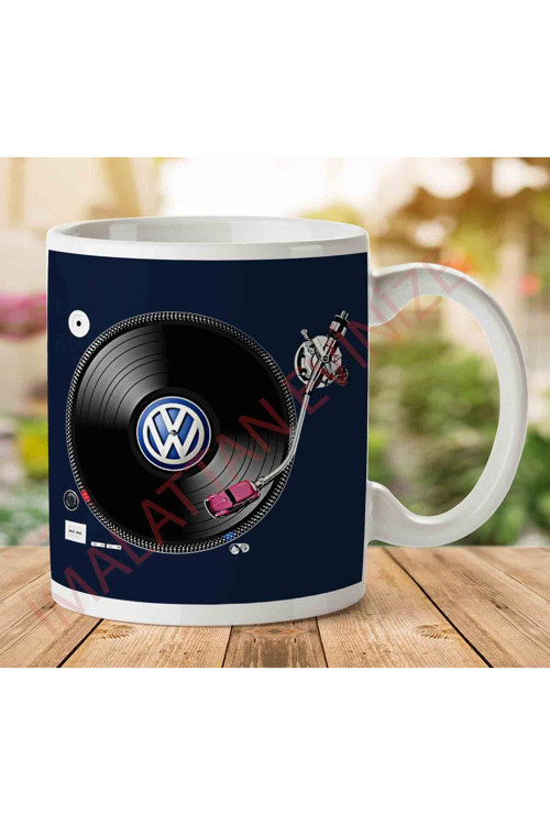 Art hedi̇ye 1-2240 VW Tuning Vinyl Player İki Tarafı Baskılı Kupa Bardak.jpg