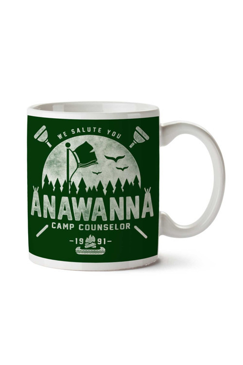 Art hedi̇ye We Salute You Camp Anawanna Salute Your Shorts İki Tarafı Baskılı Kupa Bardak