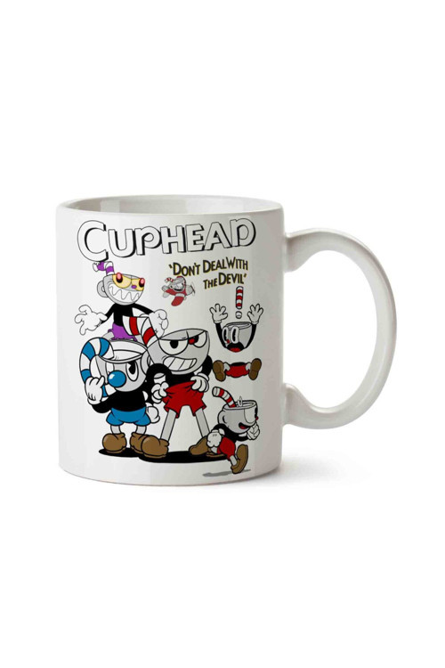 Art hedi̇ye Cuphead Dont Deal With The Devil 3 İki Tarafı Baskılı Kupa Bardak.jpg