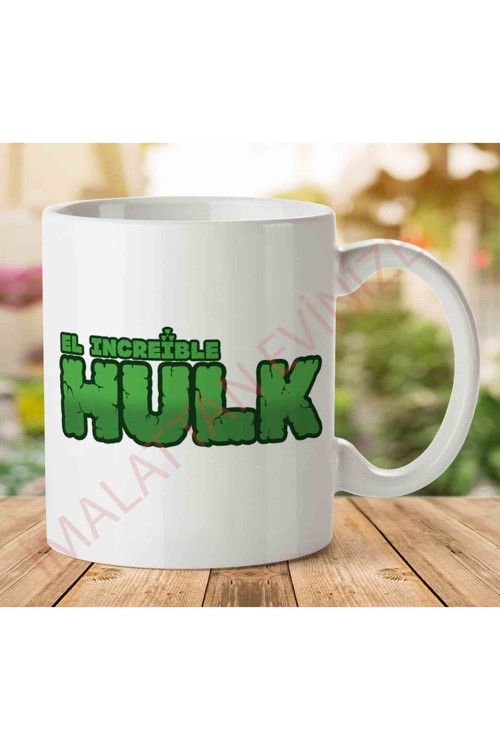 Art hedi̇ye A2419 Hulk İki Tarafı Baskılı Kupa Bardak.jpg
