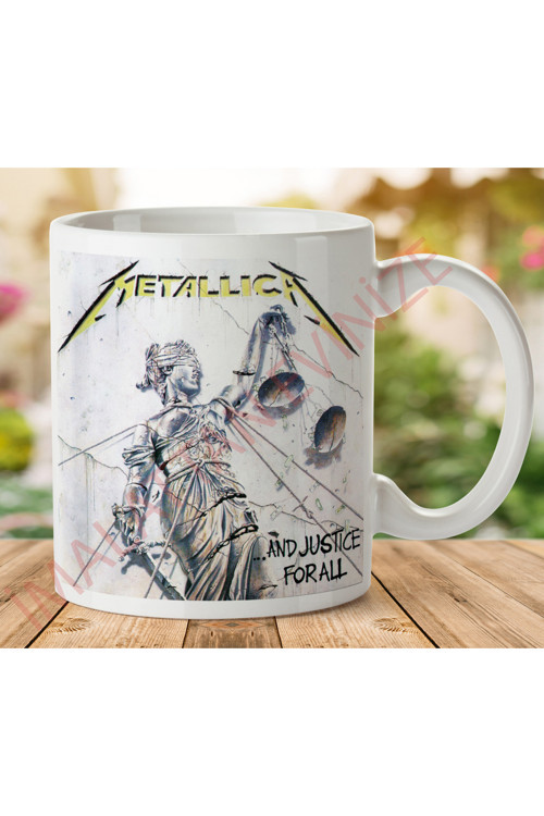 Art hedi̇ye 1-314 METALLICA AND JUSTICE FORALL İki Tarafı Baskılı Kupa Bardak.jpg