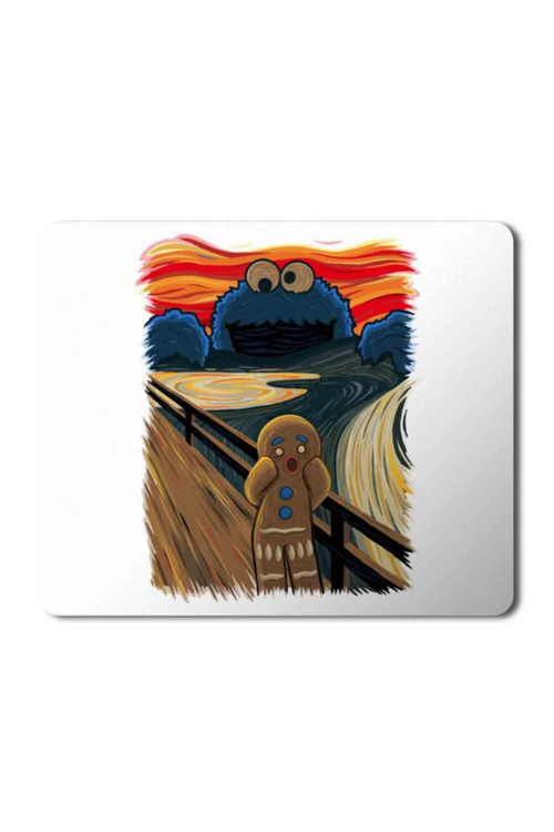 Art hedi̇ye The Cookie Muncher Kurabiye Canavarı Mouse Pad Mousepad