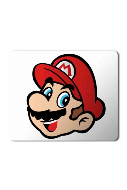 Art hedi̇ye Mario Bıyık Mouse Pad