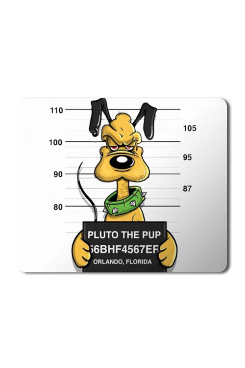 Art hedi̇ye Suçlu Pluto Mouse Pad Mousepad