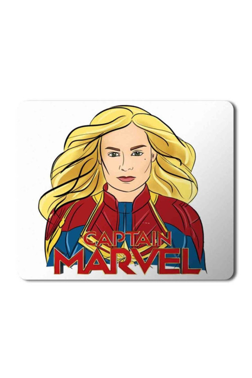 Art hedi̇ye Captain Marvel Zara Larson Mouse Pad Mousepad
