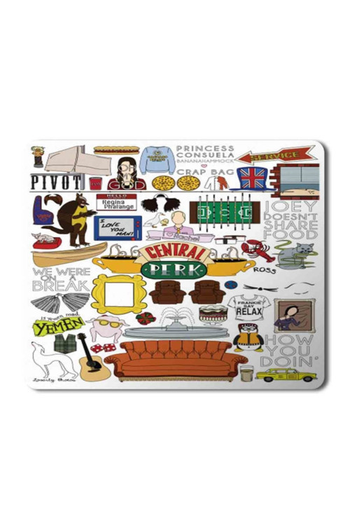 Art hedi̇ye Friends Central Perk Koltuk Mouse Pad Mousepad