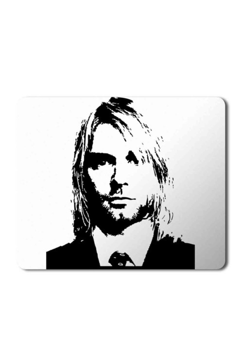 Art hedi̇ye Kurt Cobain Silhouette Mouse Pad Mousepad
