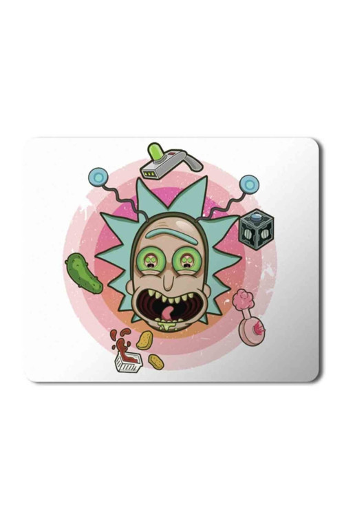 Art hedi̇ye Rick Eamp Morty Rick Sanchez Mouse Pad Mousepad