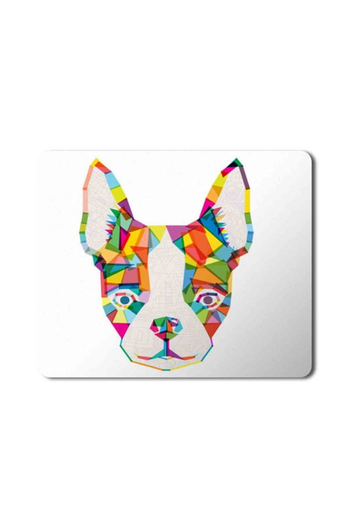 Art hedi̇ye Bulldog Rainbow Renk Mouse Pad Mousepad