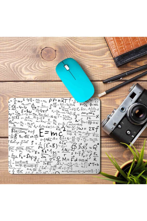 Art hedi̇ye E=mc Kare Mouse Pad Mousepad