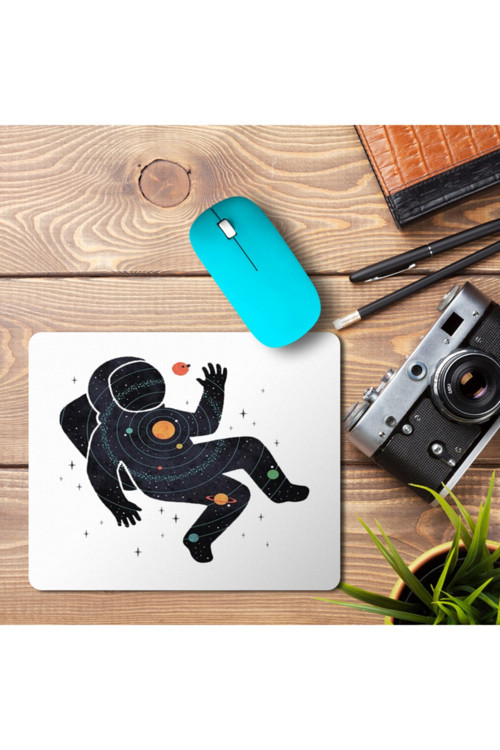 Art hedi̇ye Astronot Gezegenler Mouse Pad Mousepad