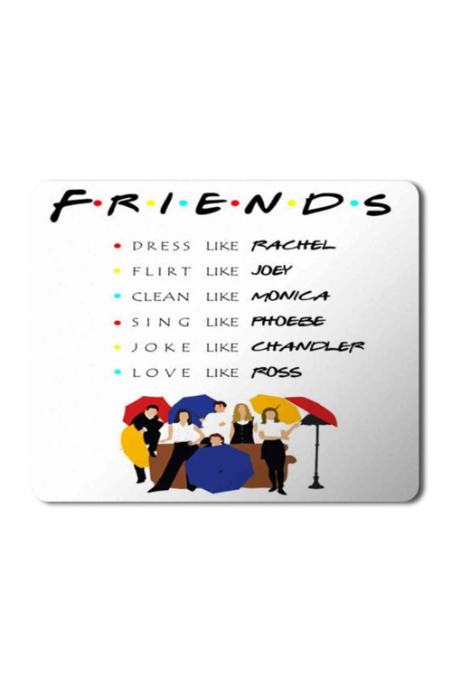 Art hedi̇ye To Be Like Friends En Çok Satılan Mouse Pad Mousepad
