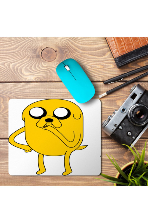 Art hedi̇ye Adventure Time Jake The Dog Finn The Human Ice King Mouse Pad Mousepad