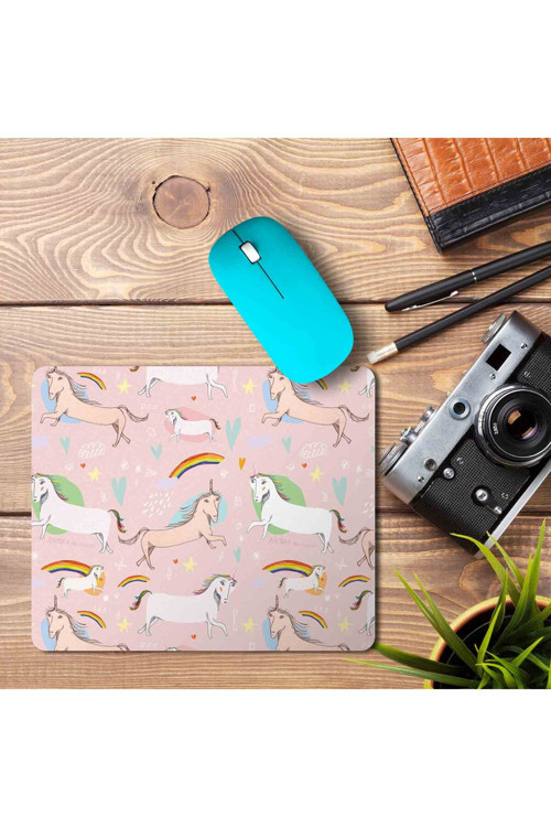 Art hedi̇ye Unicorn Baskılı Mouse Pad Mousepad.jpg