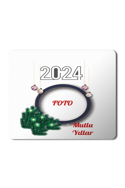 Art hedi̇ye 2024 Mutlu Yıllar Fotolu MousePad Mouse pad