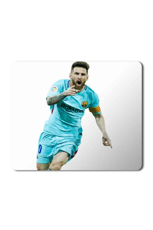 Art hedi̇ye Messi Turkuaz Mouse Pad Mousepad