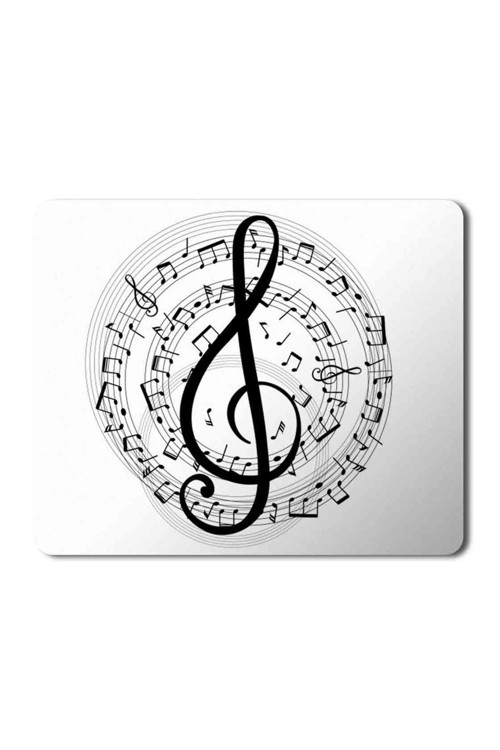 Art hedi̇ye Müzik Notalar Baskılı Mouse Pad Mousepad