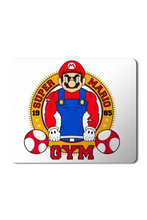 Art hedi̇ye Mario Gym Baskılı Mouse Pad Mousepad.jpg