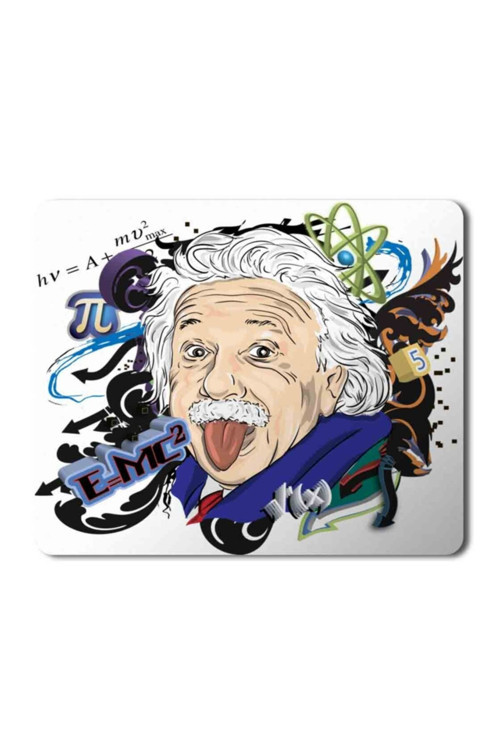 Art hedi̇ye Einstein E=mc2 Pi Fizik Mouse Pad Mousepad