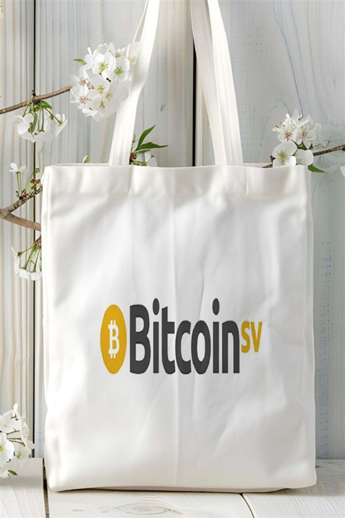 Art hedi̇ye bitcoin sv Baskılı Bez çanta Kişiye Özel Model 1