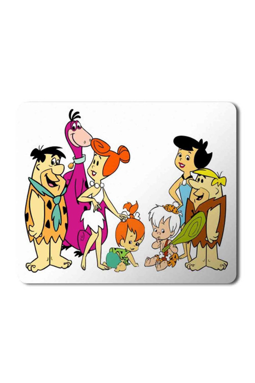 Art hedi̇ye Taş Devri Jetsons Baskılı Mouse Pad Mousepad.jpg