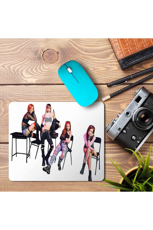 Art hedi̇ye black pink 4 Baskılı Mouse Pad Mousepad.jpg