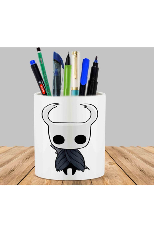 Art hedi̇ye Hollow Knight Kaktüs Sukulent Saksı Kalemlik