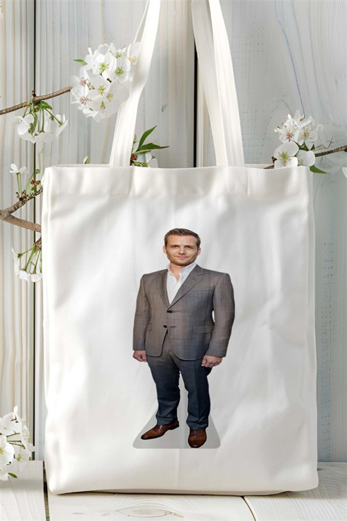 Art hedi̇ye Gabriel Macht Baskılı Bez çanta Kişiye Özel Model 1
