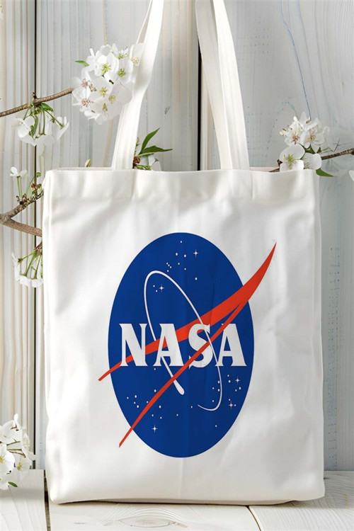 Art hedi̇ye nasa Baskılı Bez çanta Kişiye Özel Model 4
