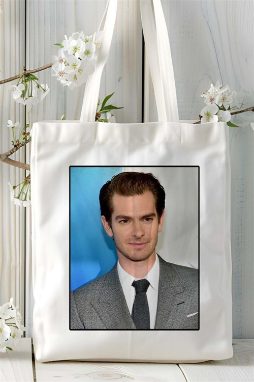Art hedi̇ye Andrew Garfield Baskılı Bez Çanta omuz çantası Kişiye Özel desen 4