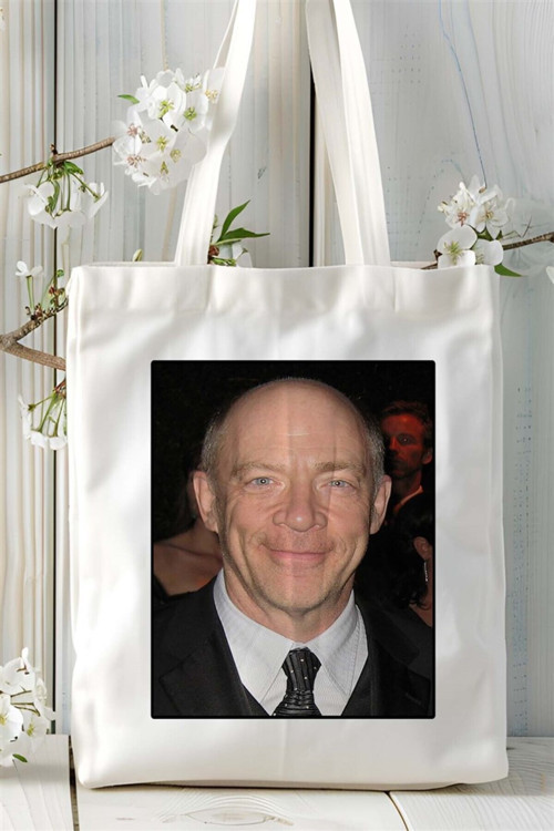 Art hedi̇ye jk Simmons Baskılı Bez Çanta omuz çantası Kişiye Özel desen 1