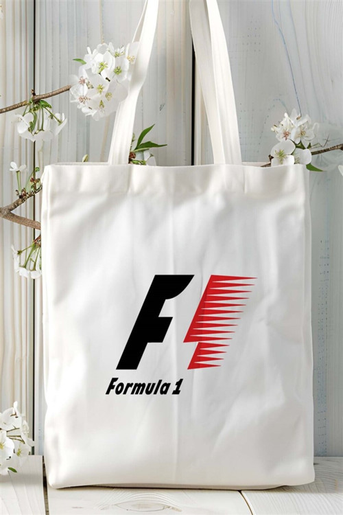 Art hedi̇ye formula Baskılı Bez çanta Kişiye Özel Model 1